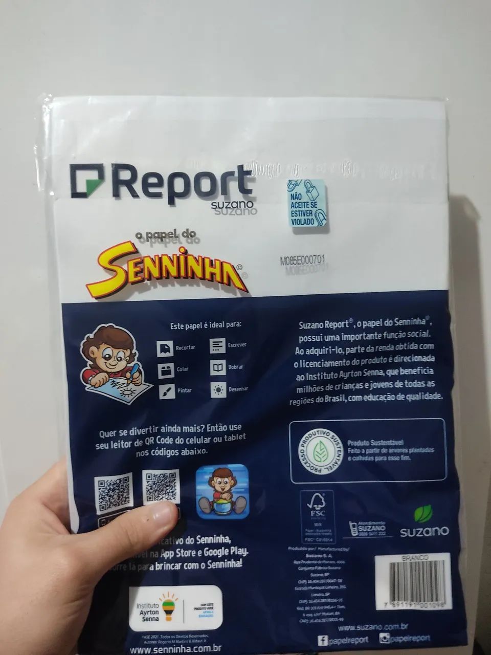 Papel sulfite A4 (100 folhas) - Foto 2