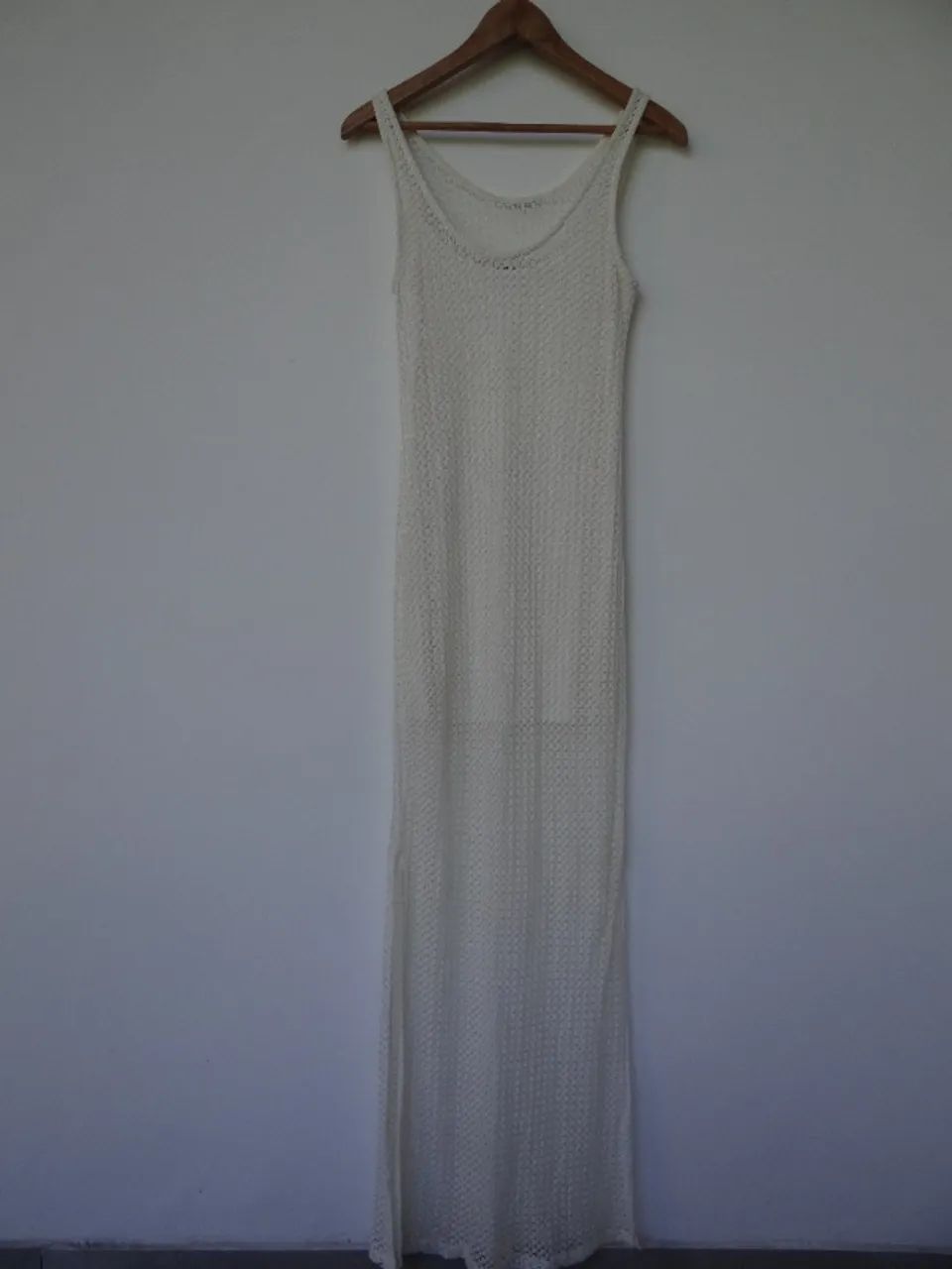 Vestido Longo Youcom Offwhite