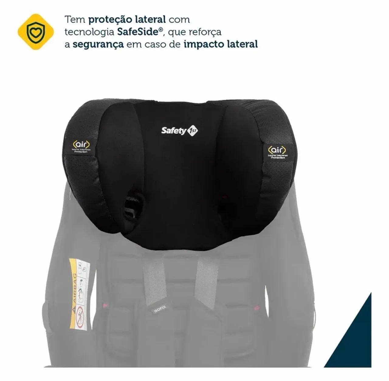 CADEIRINHA INFANTIL PARA CARRO COM ISOFIX SAFETY 1ST MULTIFIX - Foto 4