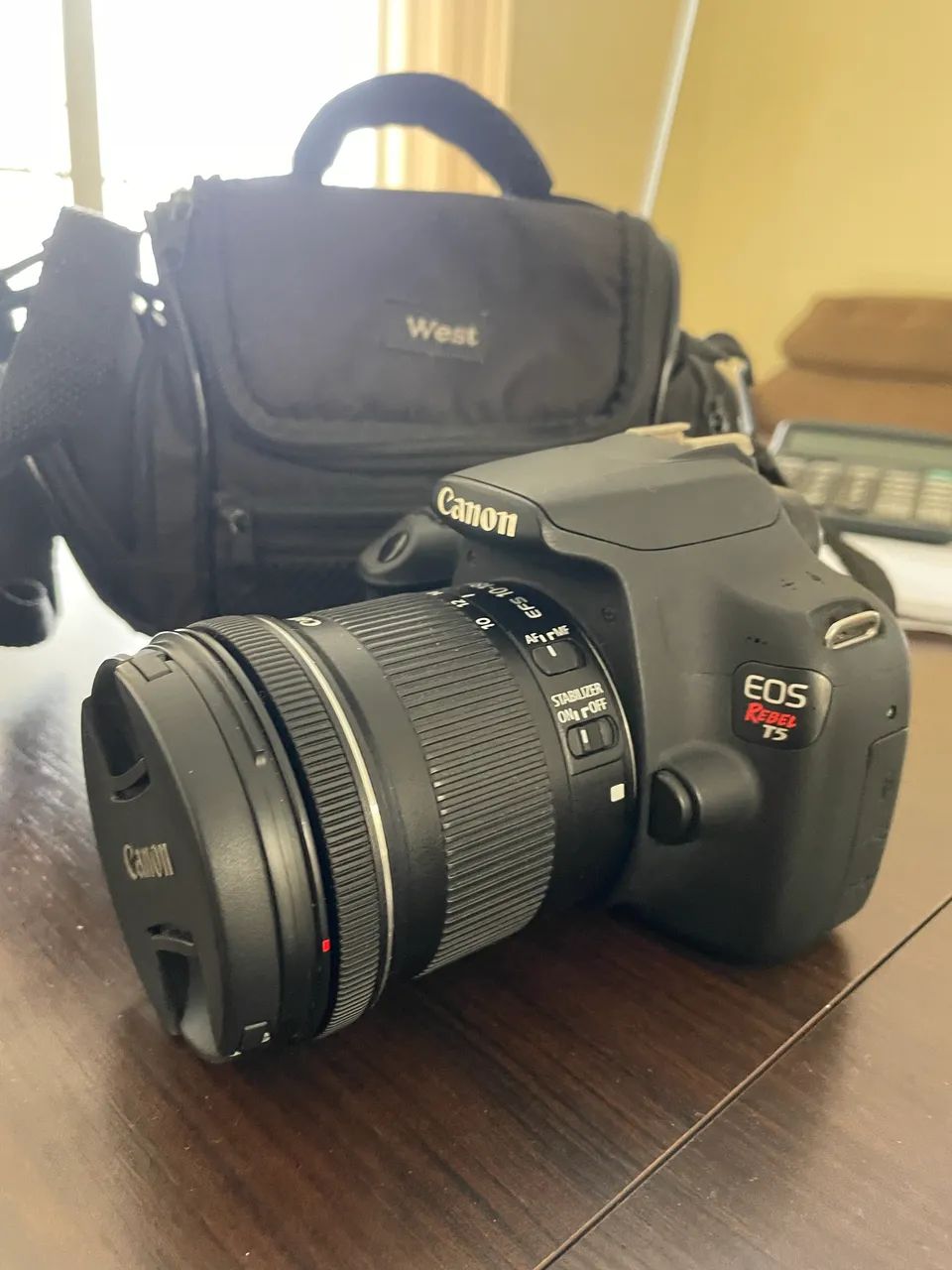Kit canon rebel t5 lente 18-55 + lente 10-18mm - Foto 4