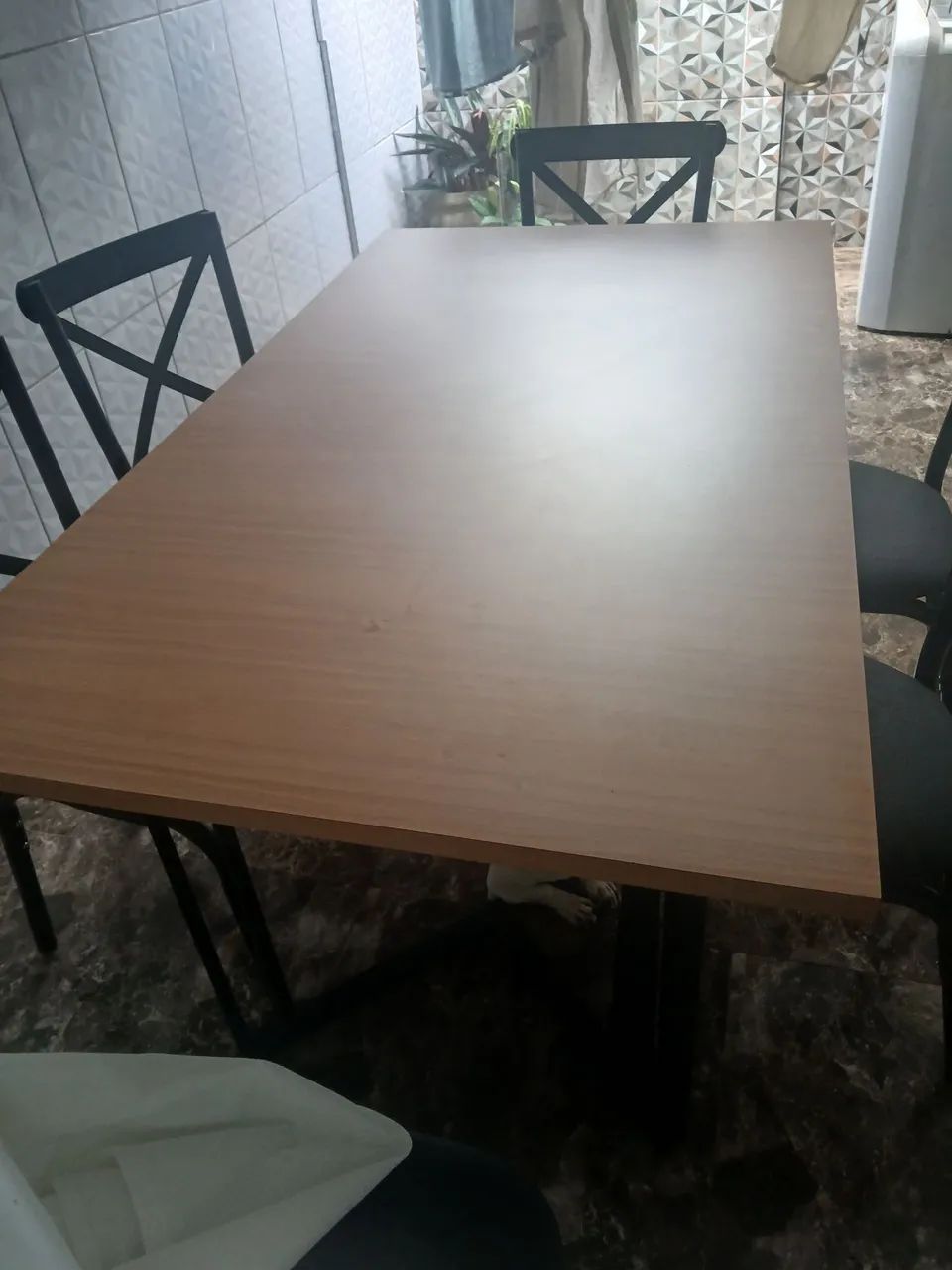 MESA 6 CADEIRA SUPER CONSERVADA  - Foto 3