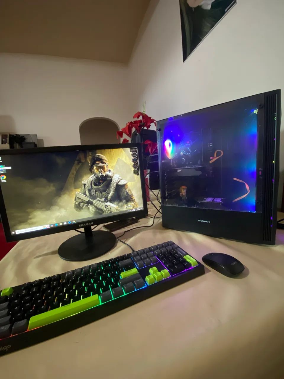 Pc Gamer Completo VENDO OU TROCO - Foto 4