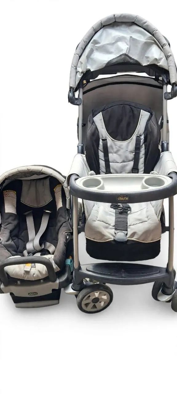 Carrinho de bebê + bebê conforto