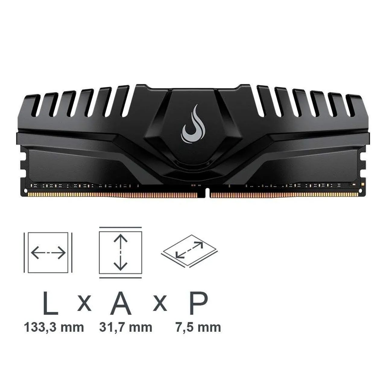Duas memórias RAM 8gb cada - Foto 3