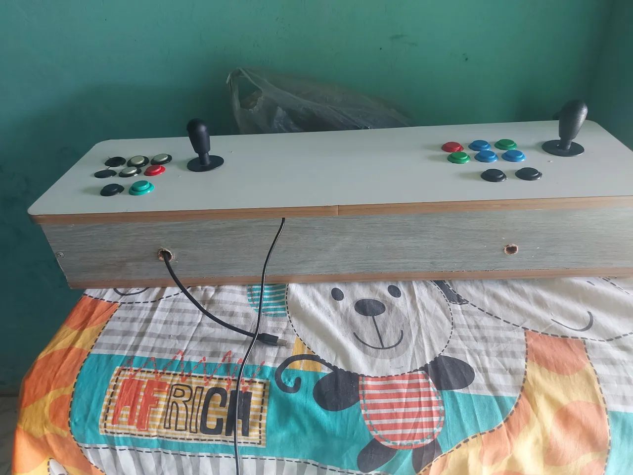 Controle arcade duplo