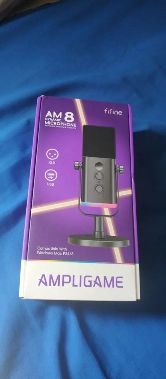 Microfone fifine am8 novo