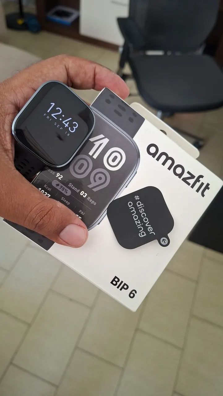 Amazfit BIP 6 em excelente estado