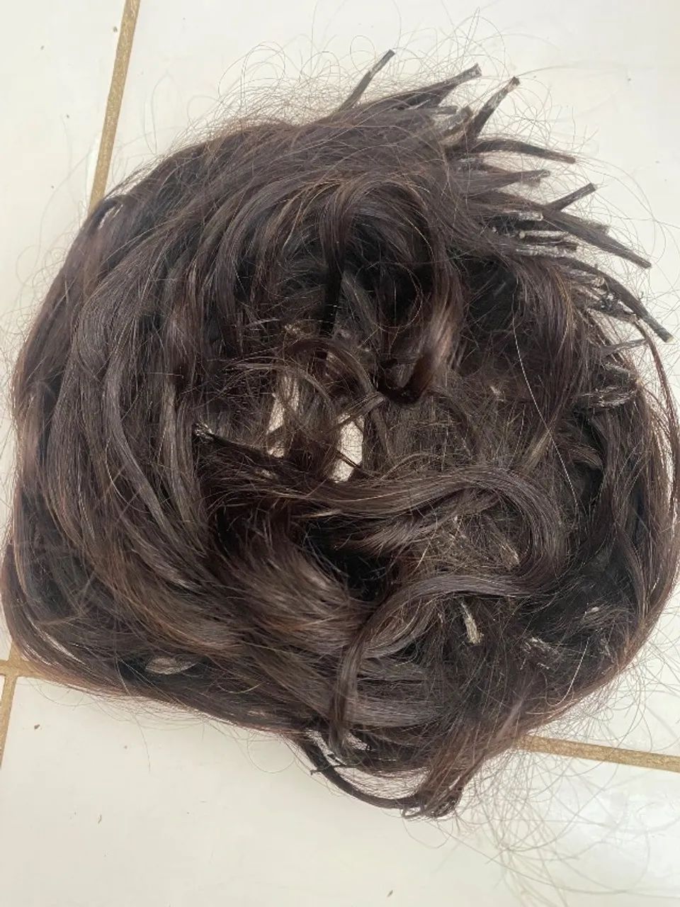 Cabelo humano ondulado 100 gramas - Foto 2