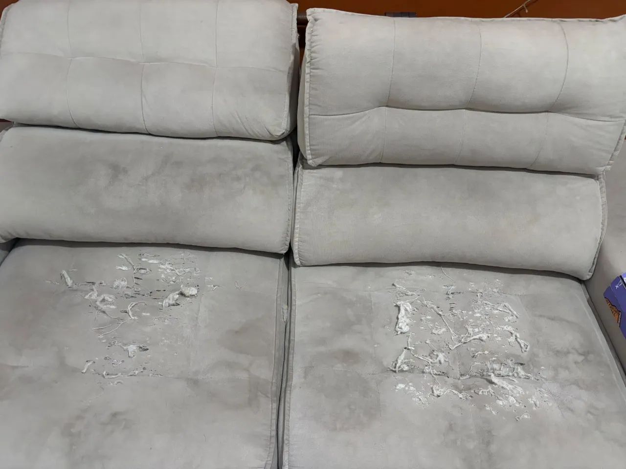 Doação de sofá retrátil grande - Ideal para restauração  - Foto 3