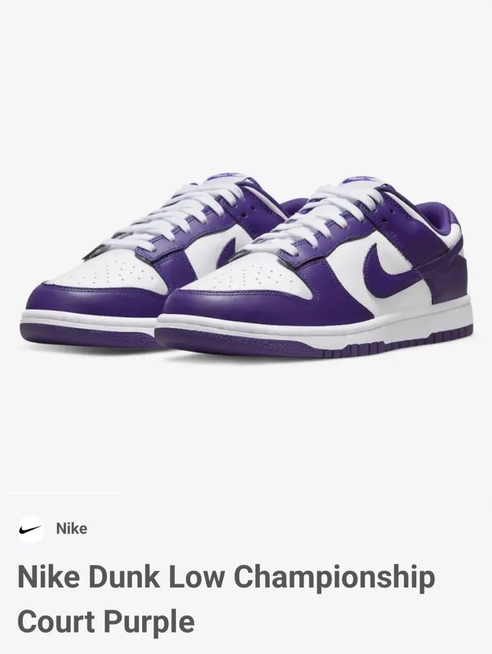 Tênis Dunk Nike original  - Foto 3
