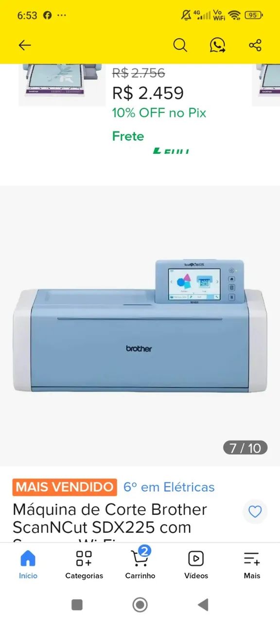 brother scancut SDX 125  - Foto 2