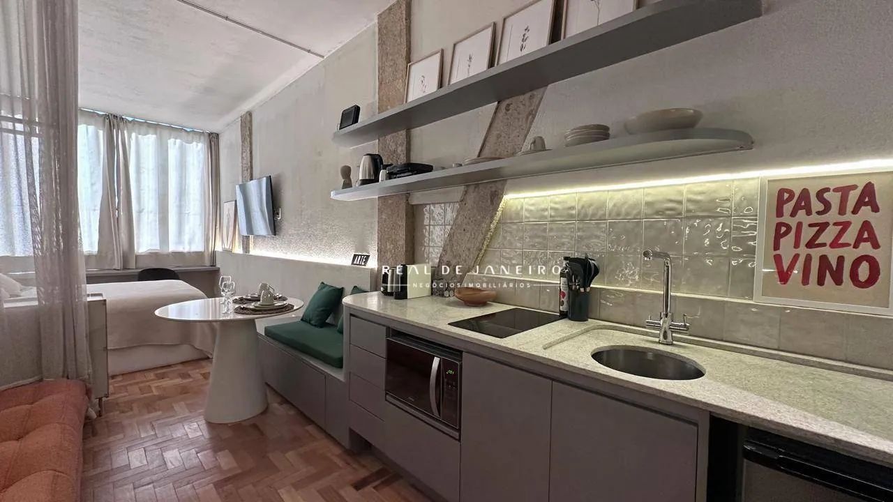 Studio em Copacabana: 23 m², reformado e mobiliado. - Foto 2