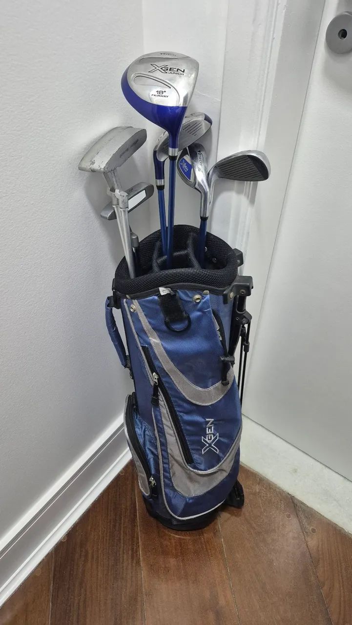 OFERTA PARA VENDER!!! Conjunto de Tacos de Golfe XGenJr TiTech