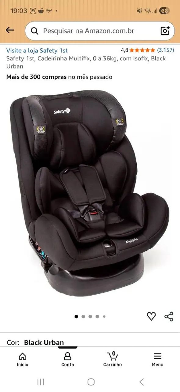 Cadeirinha Multifix bebê 