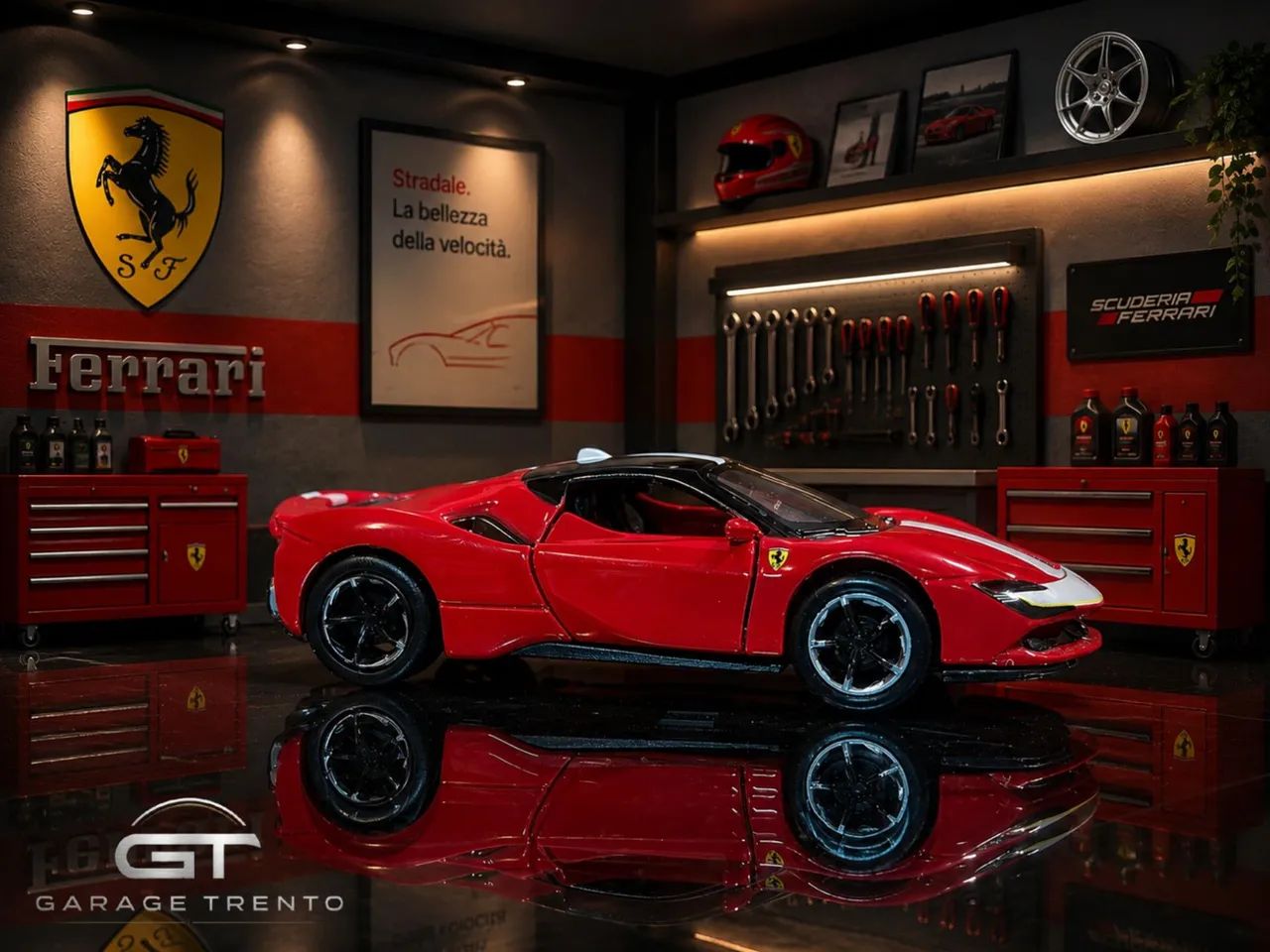 Ferrari SF90 Stradale bburago 1/64
