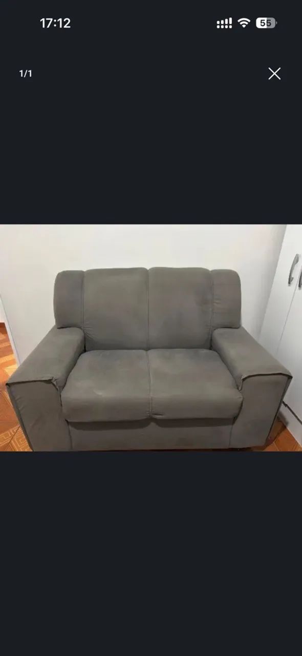 Vendo sofá novo