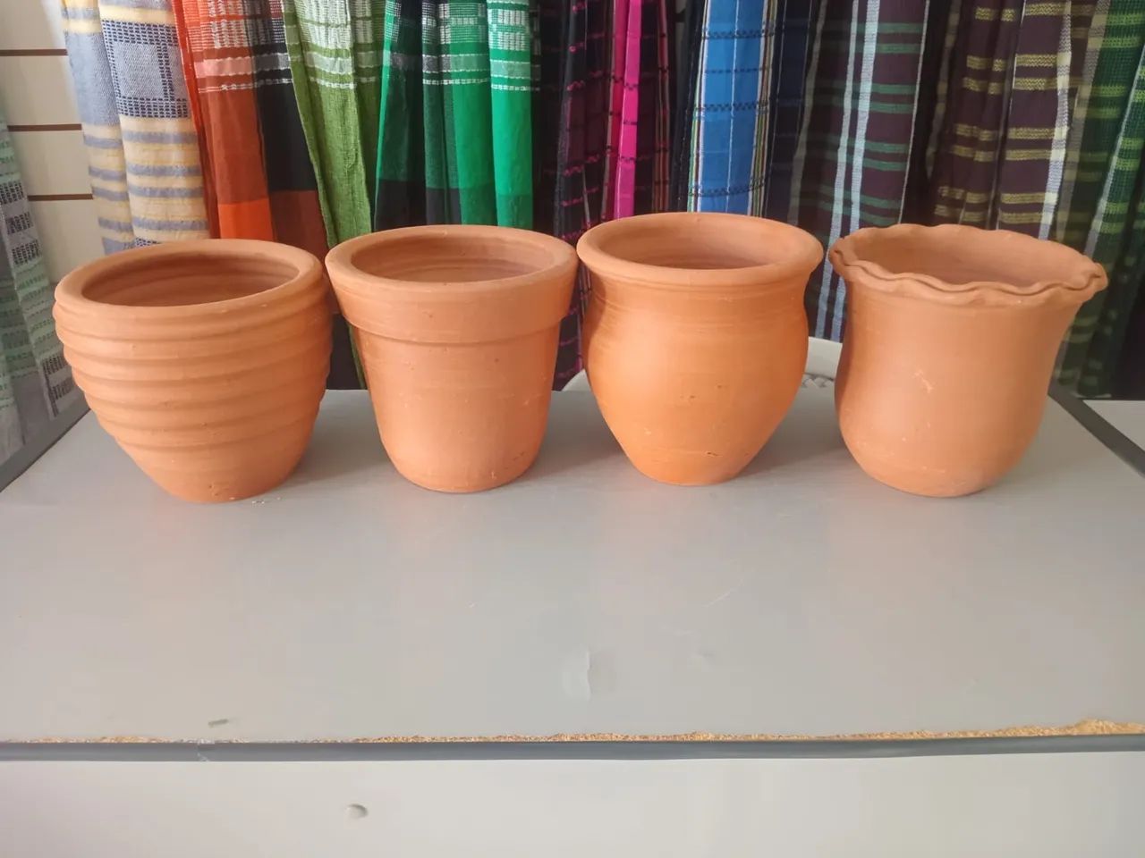 Vasos de barro 