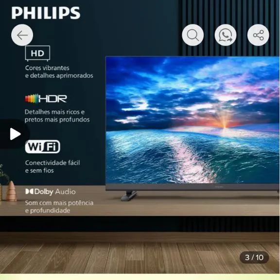 Tv 32 polegadas Nova nunca usada. Na Caixa com nota.