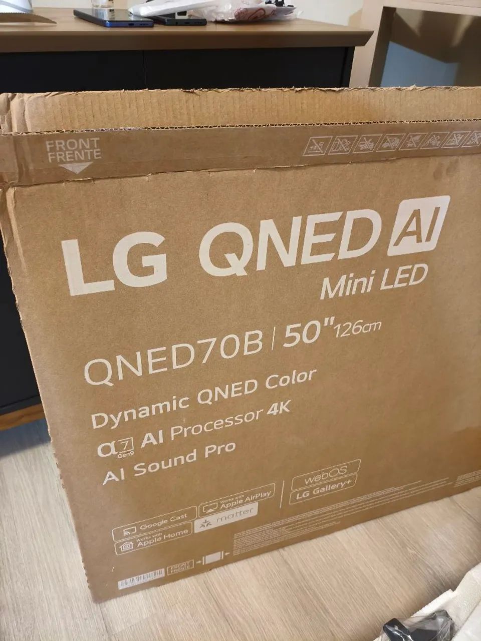 Tv LG smart kled 4k LG 50 polegadas  tv zerada na caixa completa  - Foto 5