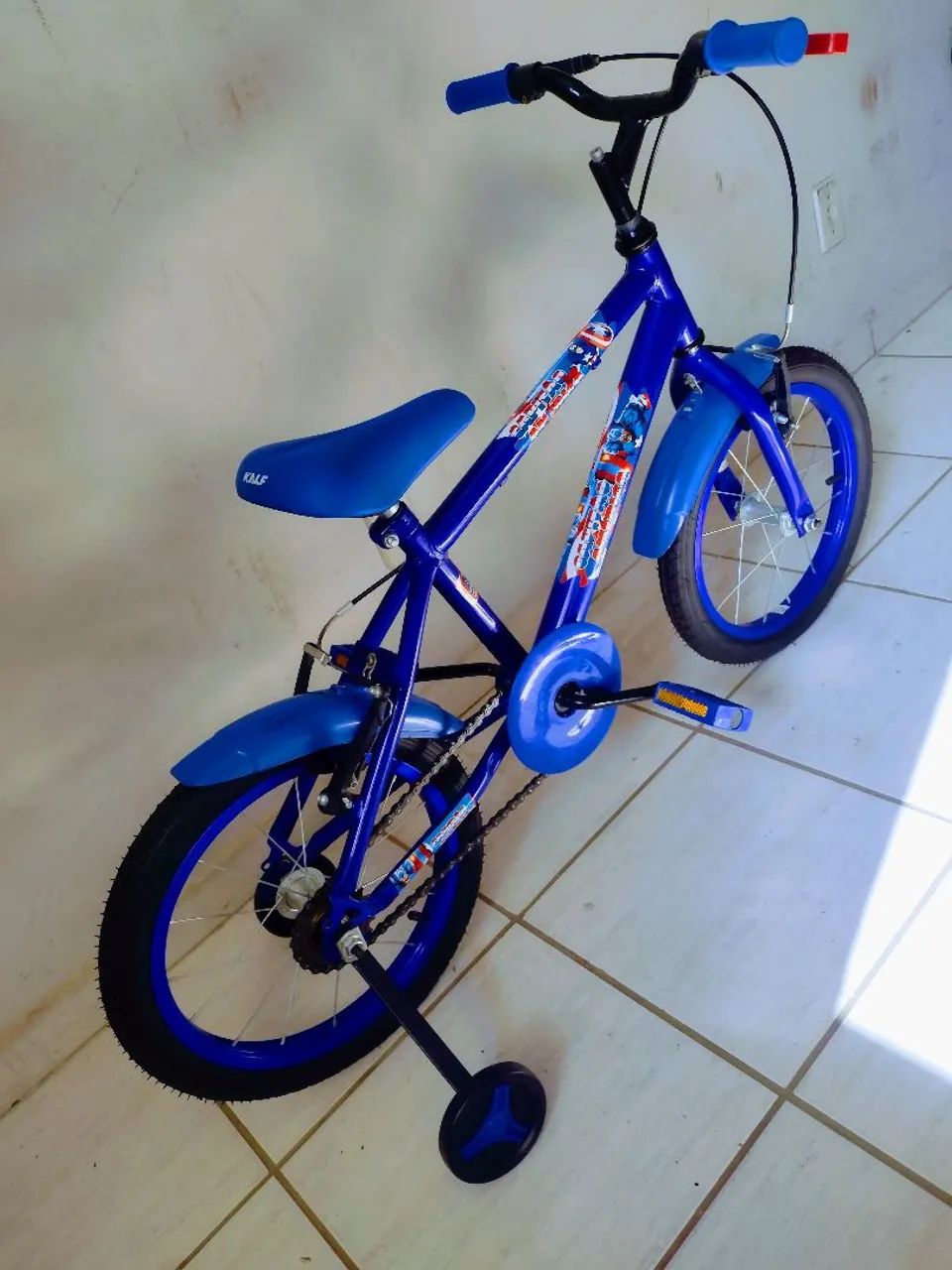 Bicicleta aro 16 capitão América nova  - Foto 4