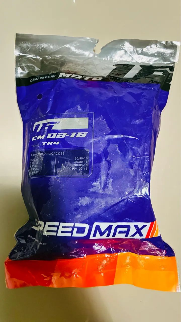 Câmara de ar 16x3.00/4.00 SpeedMax e-bike e moto - Foto 2
