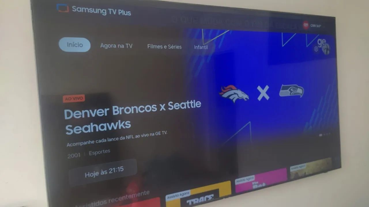 Smart TV Samsung 65 Polegadas 4K borda infinita comando de voz com Alexa - Foto 3