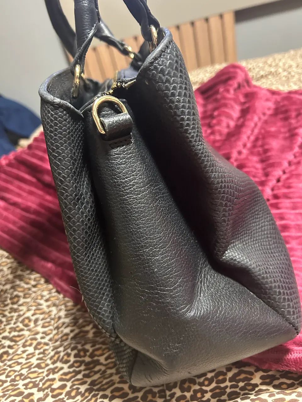 Bolsa em couro legítimo - Jorge Bischoff - Foto 4