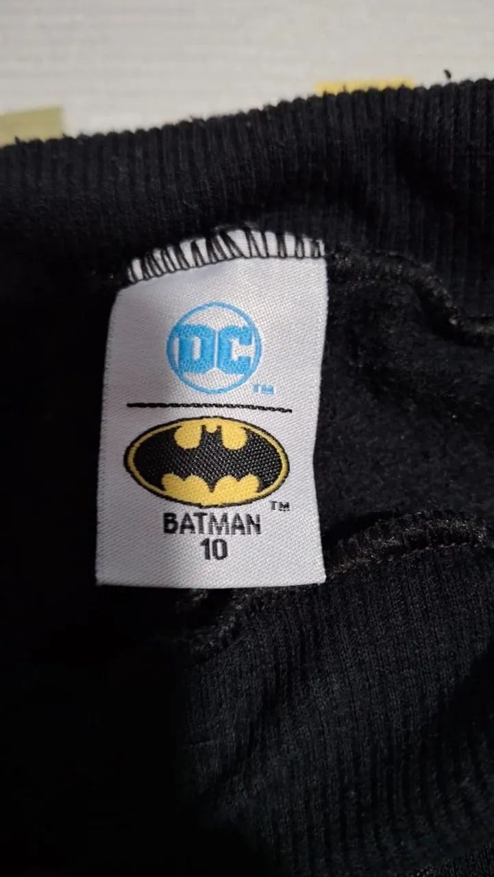 Calça Infantil Algodão Batman - Foto 4