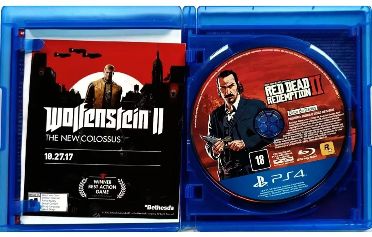 DVD Read Dead Redemption 2 PS4 - Foto 2