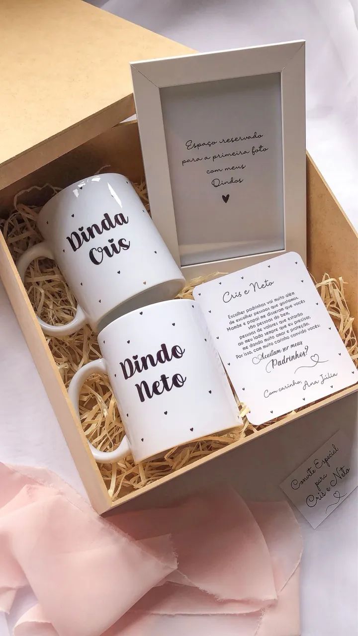 KIT PARA PADRINHO/MADRINHA