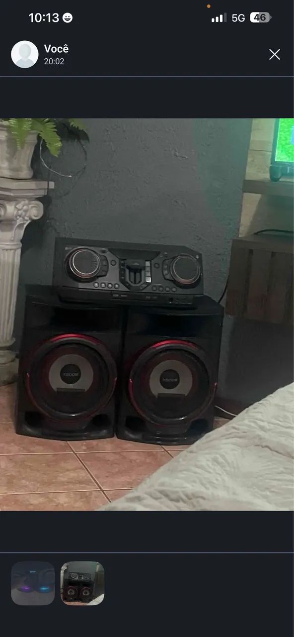 Vendo Som LG Xboom - Foto 3