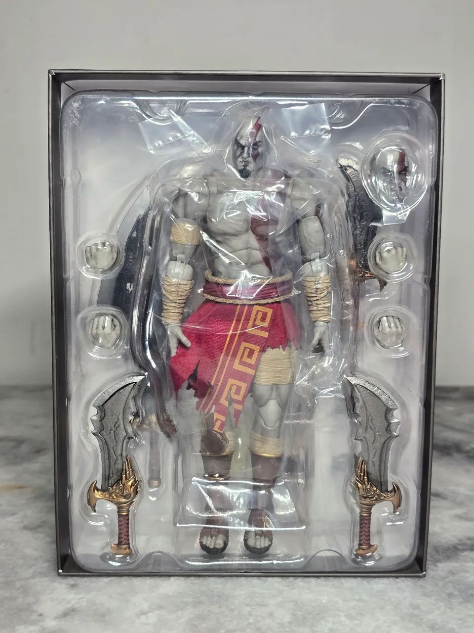 Kratos God Of War Sigma Studios 1/12 novo - Foto 4