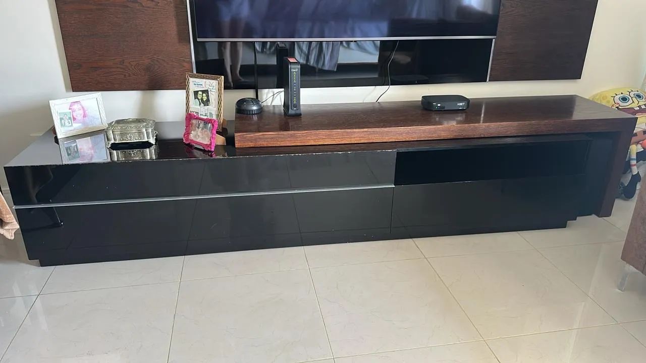 RACK E PAINEL EM LACA - USADO EM ÓTIMO ESTADO - Foto 2