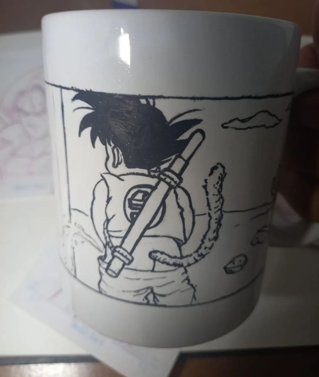 Caneca Artesanal Dragon Ball - Foto 4