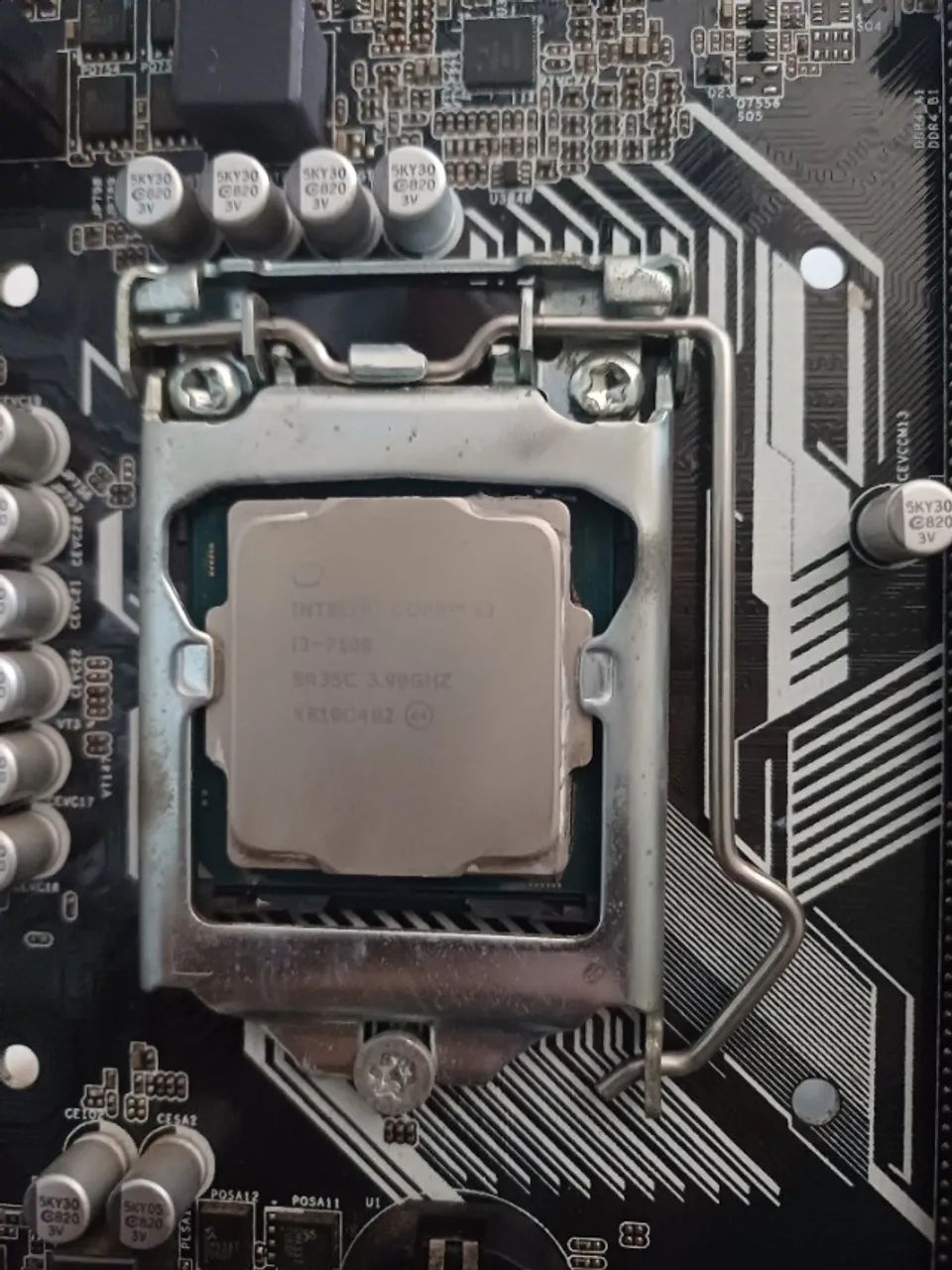 Placa mãe H110M + Processador i3 7100 - Foto 4