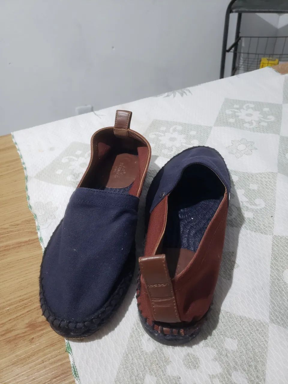 HERMÈS ?Semelle cuir cousu-main?  - Foto 2
