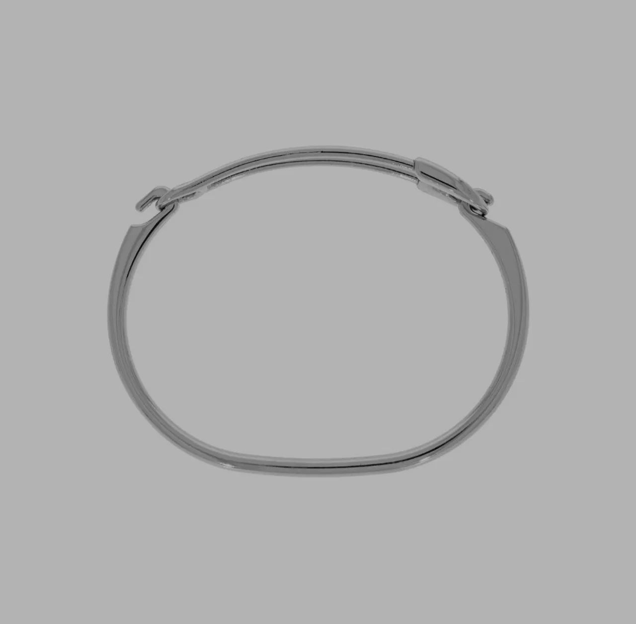 Pulseira Bracelete de Alfinete Fixa - Nova - Foto 2
