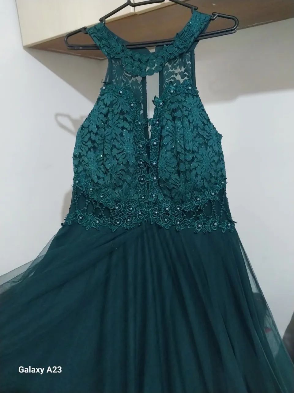 VESTIDO LONGO VERDE  - Foto 3