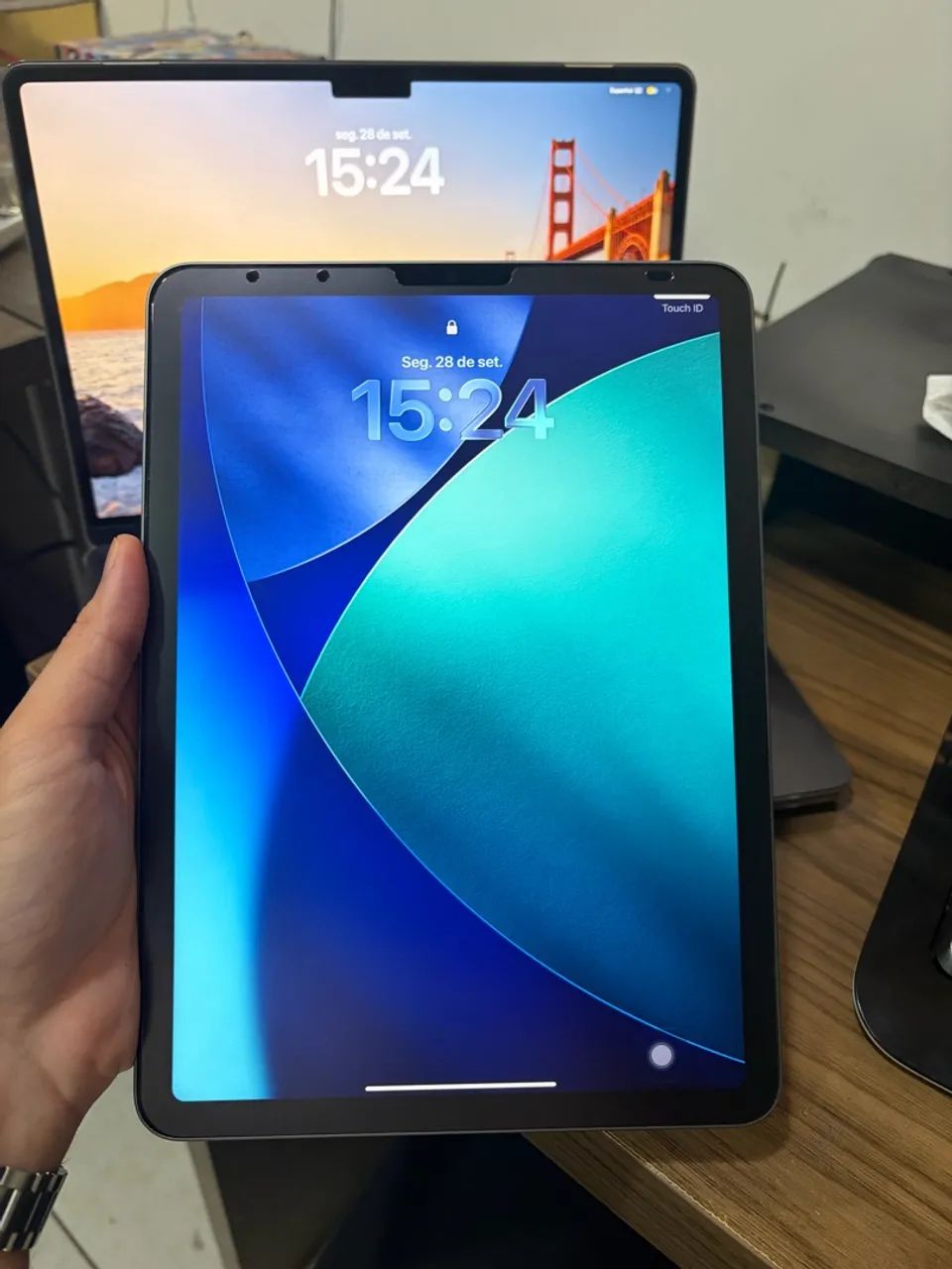 iPad Air 5 M1 Com Apple Pencil 2 geração  - Foto 2