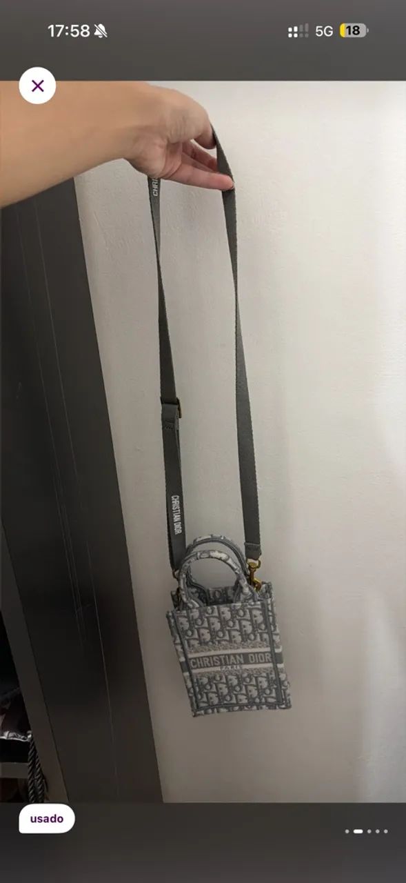 Bolsa Dior de mao  - Foto 4