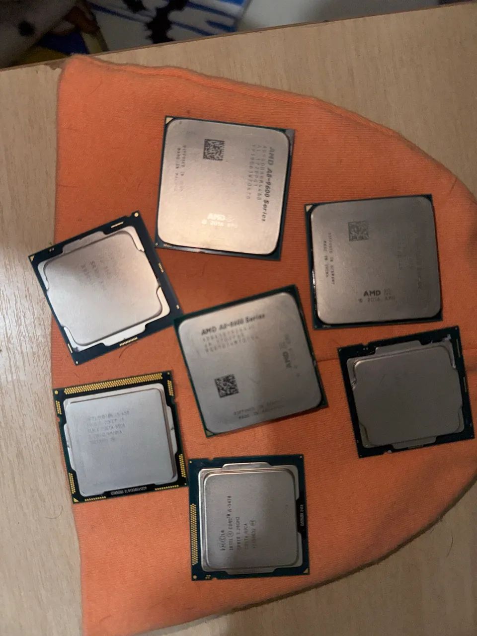 Kit Com 7 Processadores Intel E AMD (i5 10ª, i3 8ª, AM4 e Outros) - Vendo Lote Ou Avulso - Foto 4