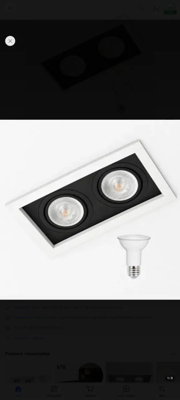 Vende-se Spot e Luminária  - Foto 4