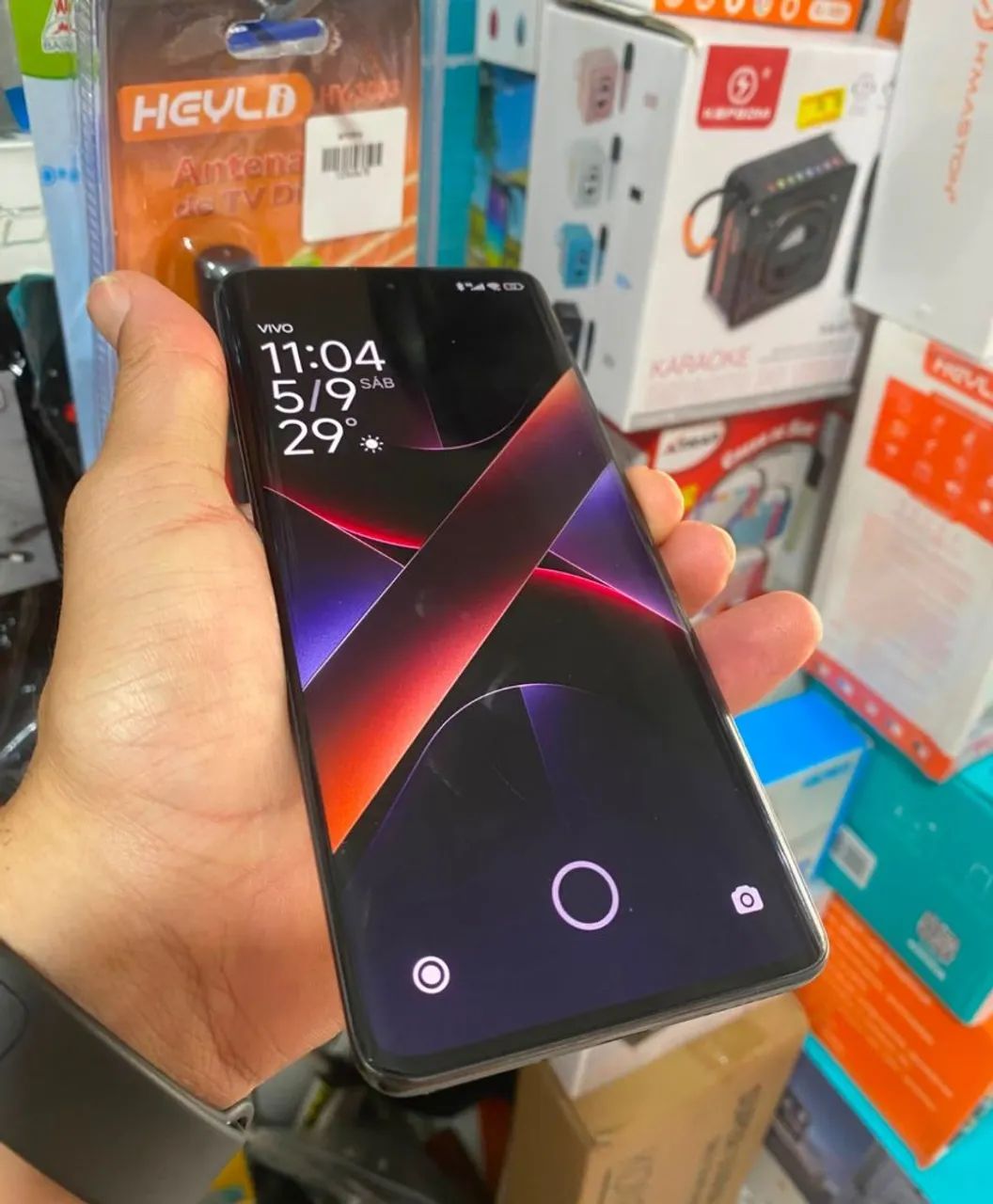 Celular poço X7 512 armazenamento 12 ram  bem novinho do meu uso com caixa  - Foto 2