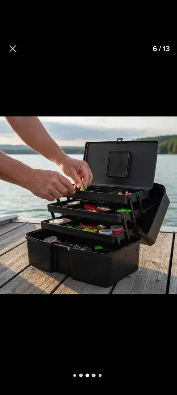 Vendo caixa organizadora pesca - Foto 3