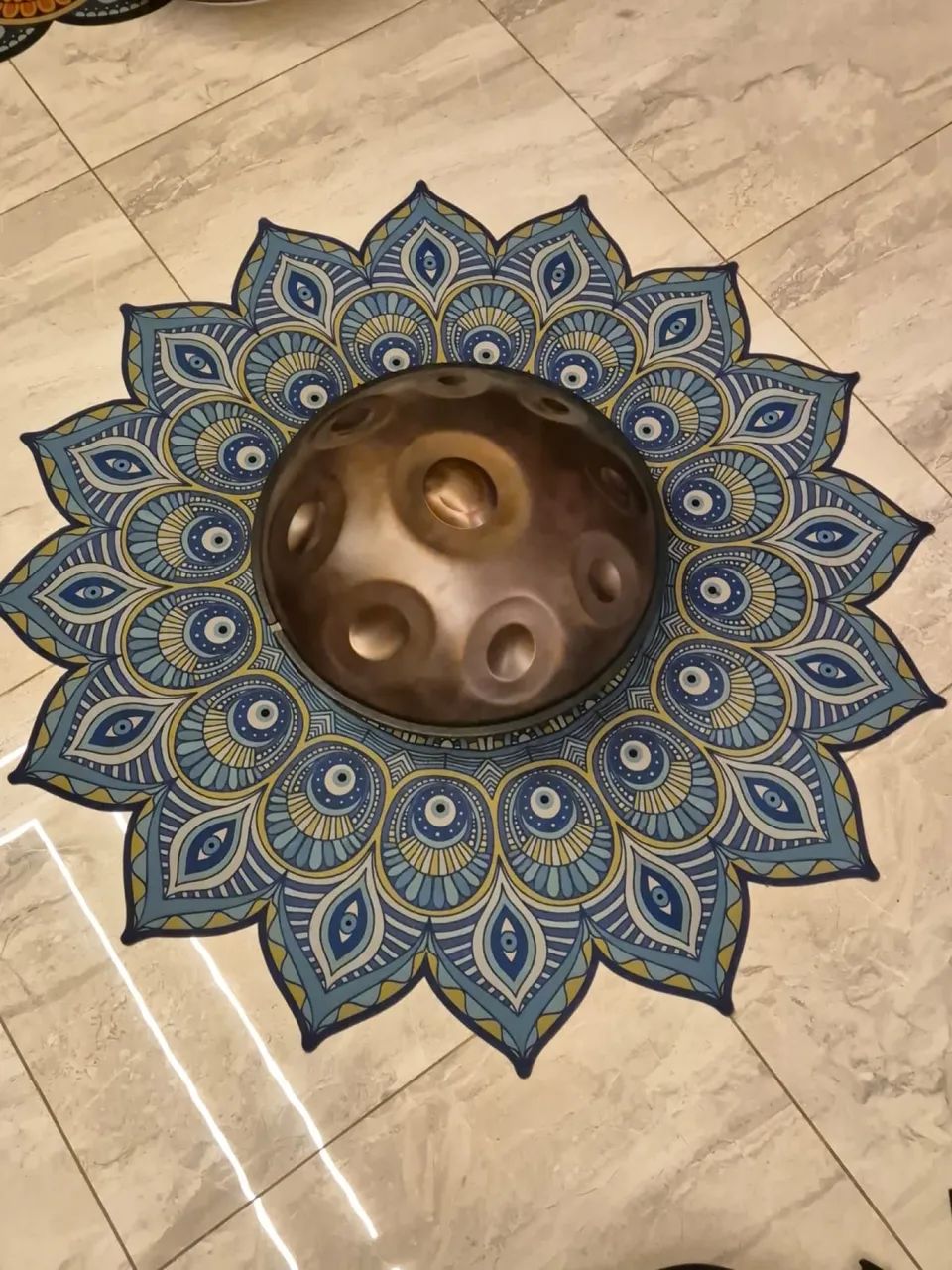 Handpan -B2 Kurd 9 notas - Foto 3