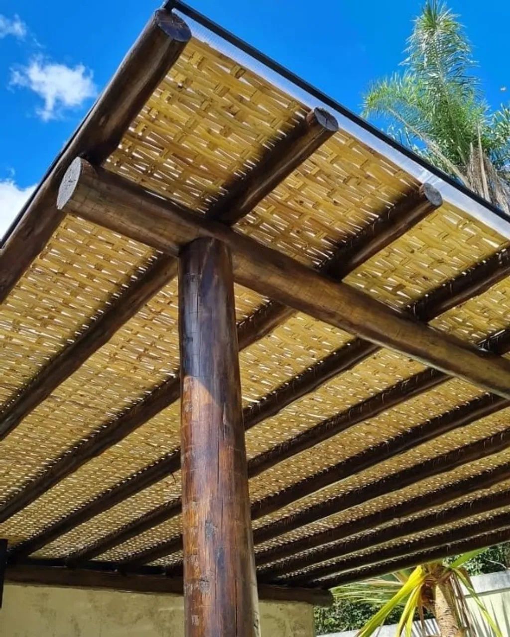 Forro de bambu , módulo 1,50x1,00 m2 - Foto 3