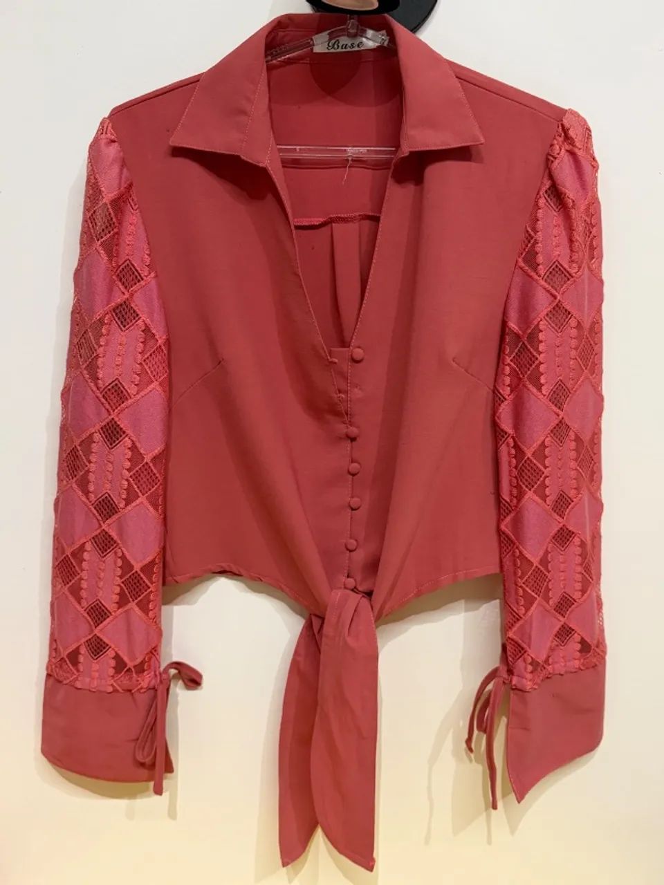 Camisa feminina cropped - Foto 2