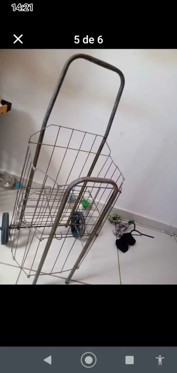 Carrinho de feira  - Foto 4