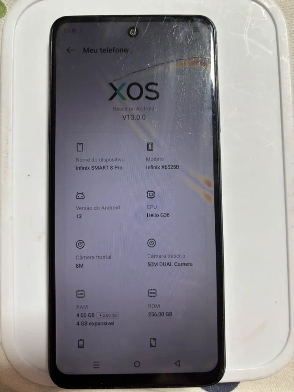 CELULAR INFINIX 8 PRO