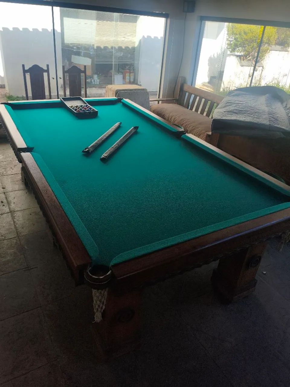Mesa de bilhar tamanho profissional  - Foto 4